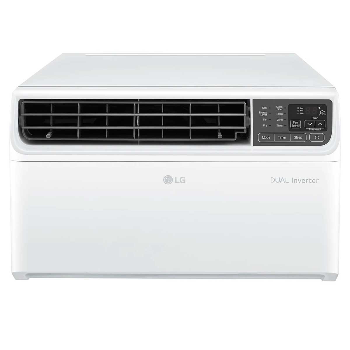 LG 樂金 W3NQ08UNNP2 3/4匹 R32雪種 雙迴轉變頻窗口式冷氣機 (附無線遙控器) - ShineCreation 創暉百貨