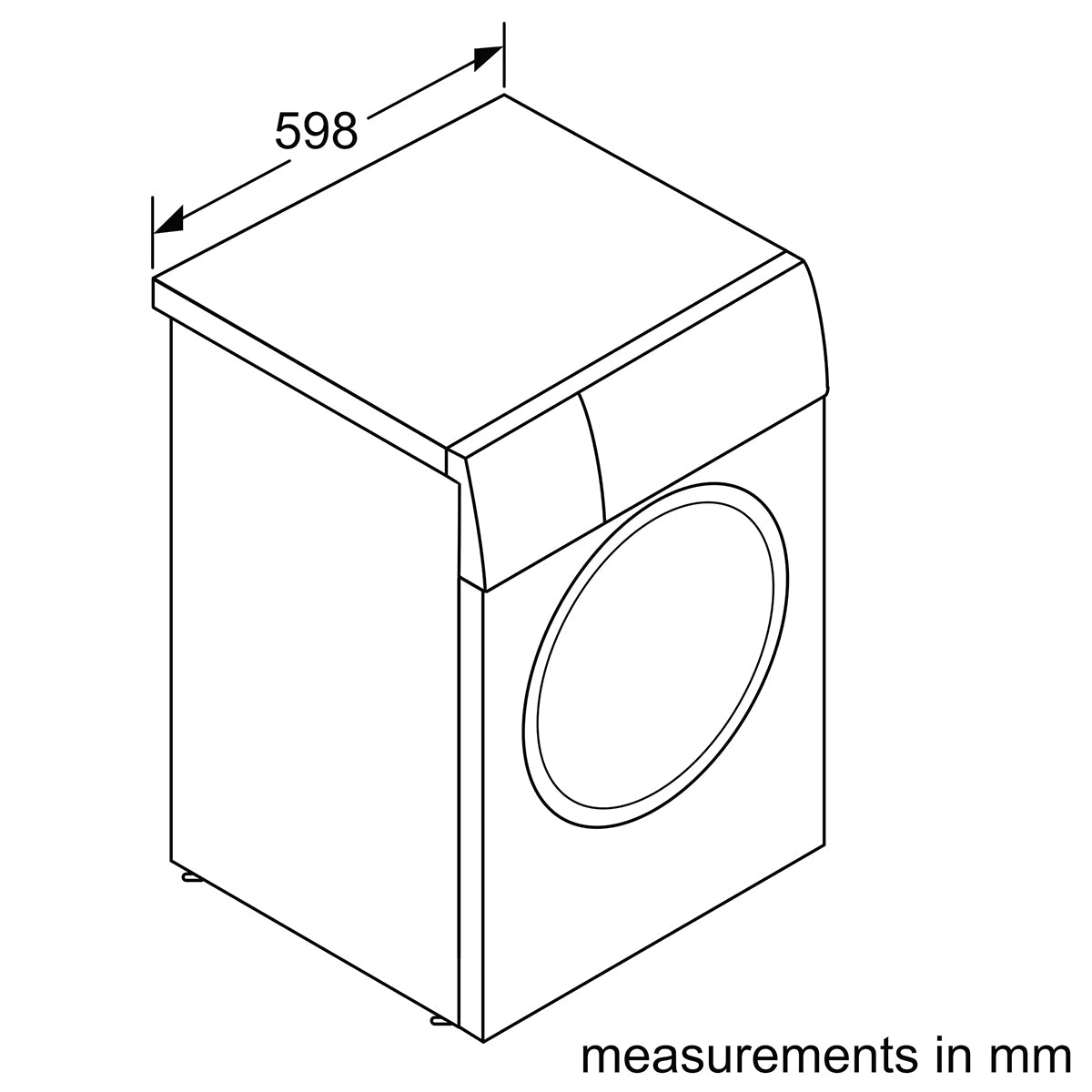 Bosch WGB24600HK Series 8 9.0公斤 1400轉 前置式洗衣機