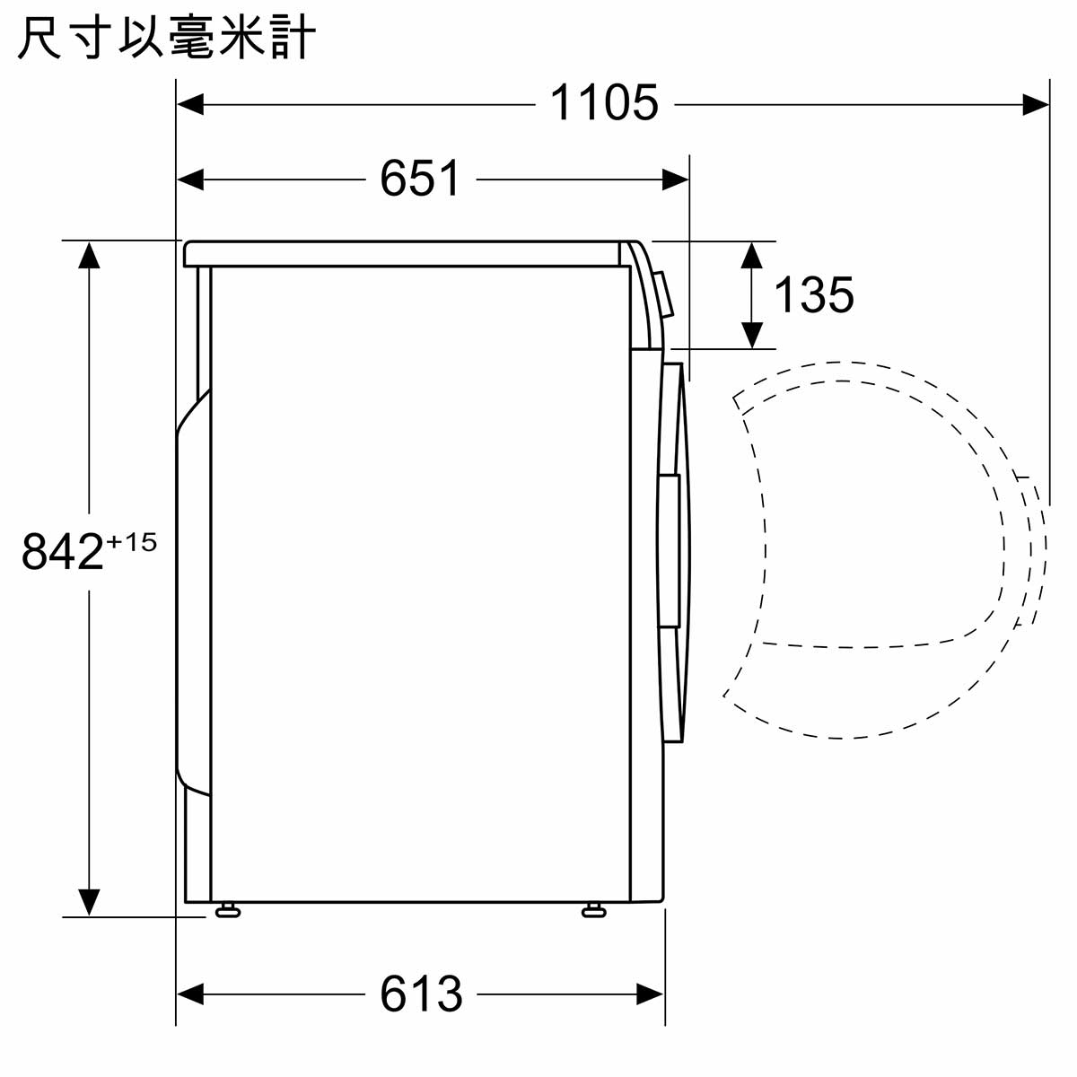 Bosch WQB246D0HK 9.0公斤 熱泵冷凝乾衣機 - ShineCreation 創暉百貨